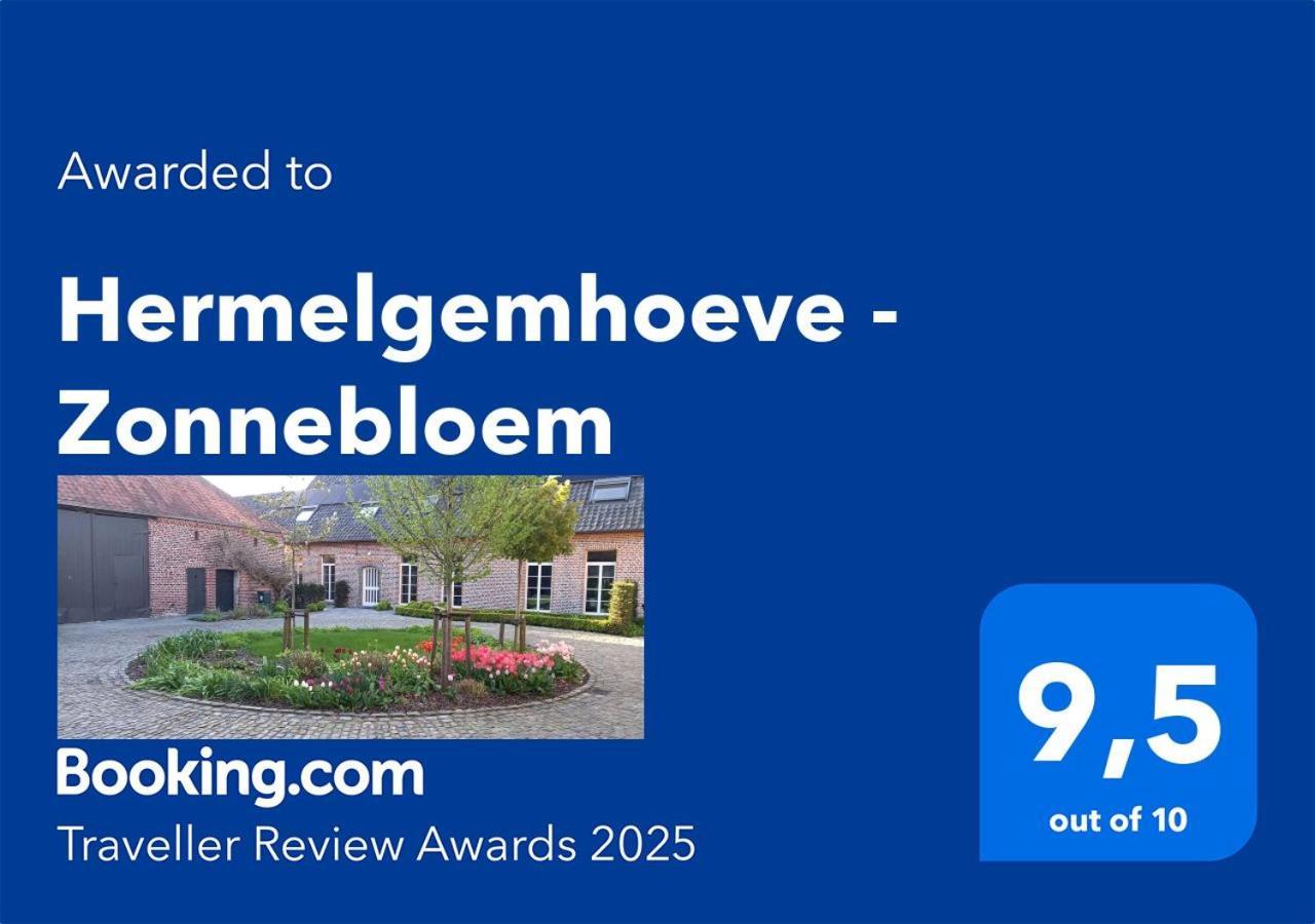 Hermelgemhoeve - Zonnebloem Zwalm Exterior photo